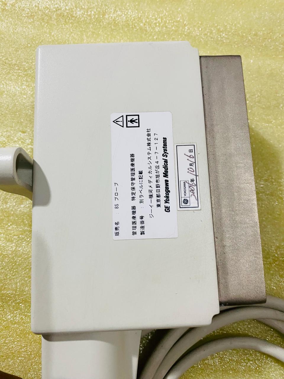 ..GE 10S cardiac probe. Checked and ok
