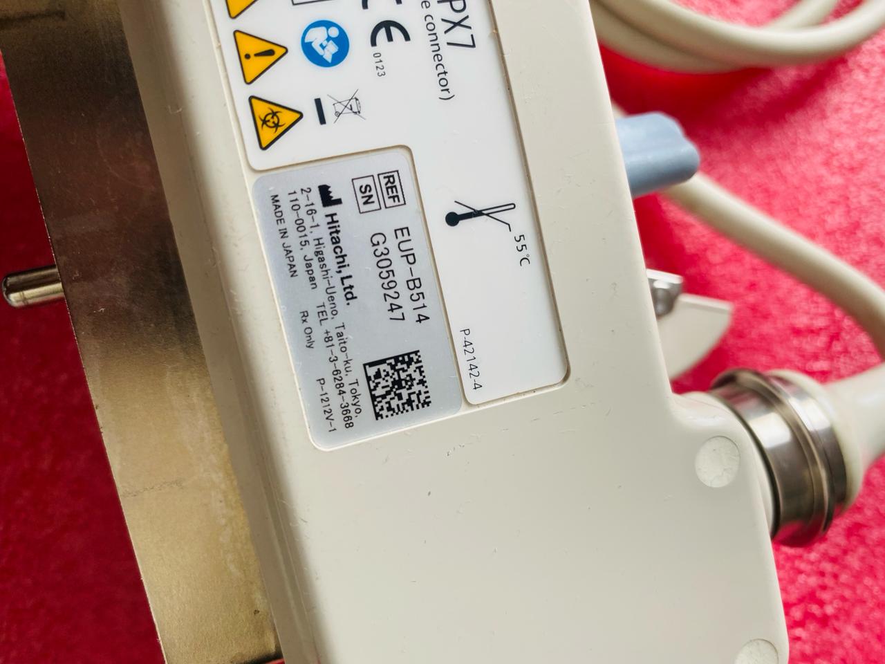 ..Hitachi EUP-B514 curved array transducer