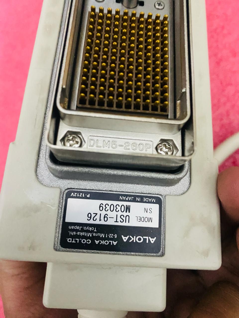 ..Aloka UST-9126 convex probe UC dxb