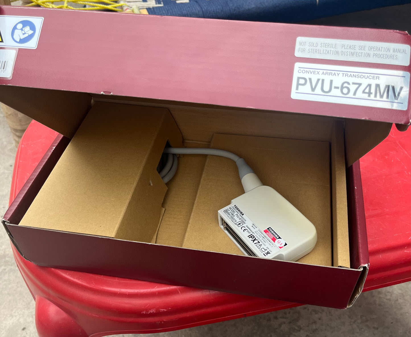 TOSHIBA PVU-674MV / 8CV2
CURVED PROBE
