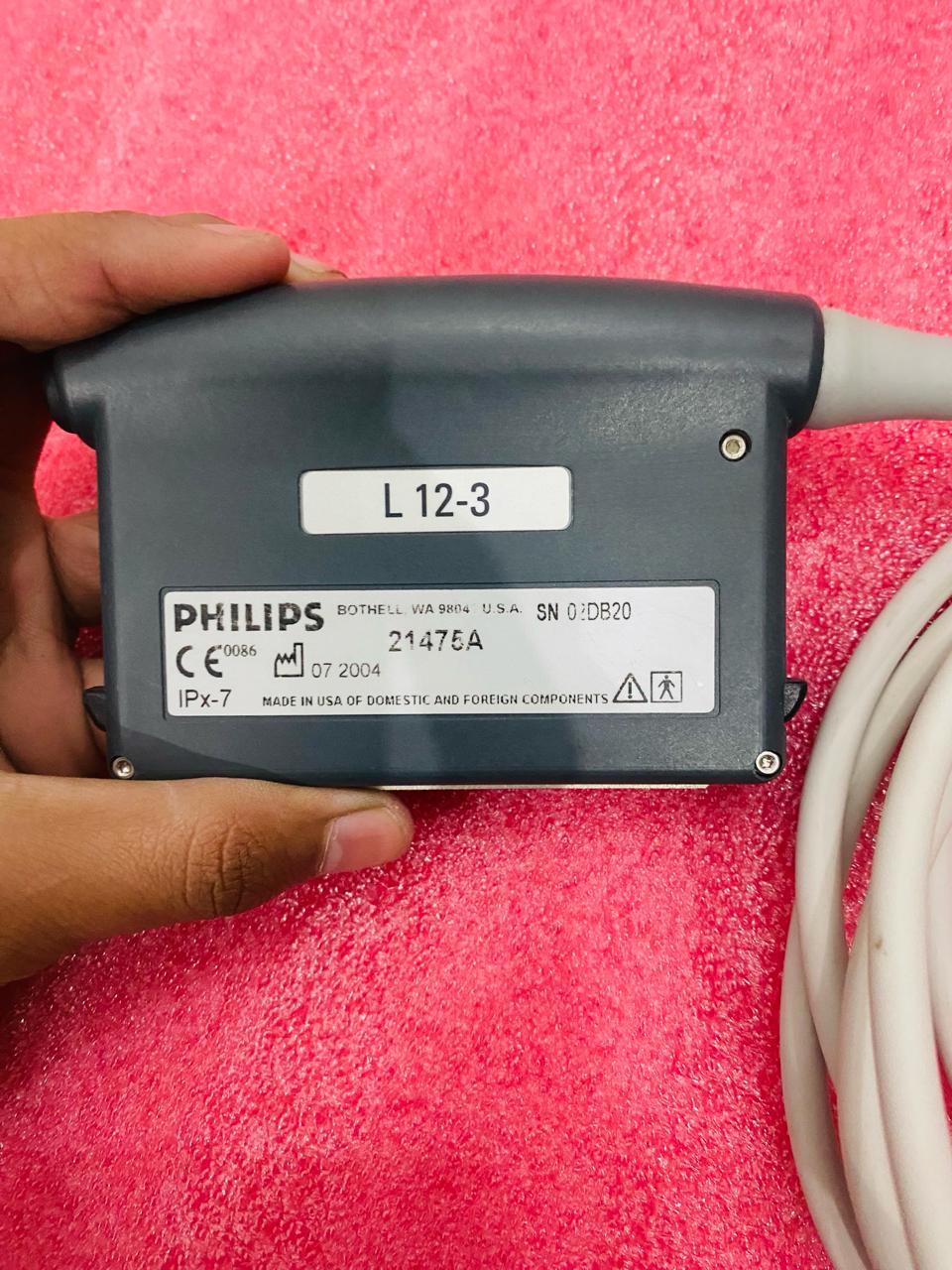 ..Philips L12-3 linear probe