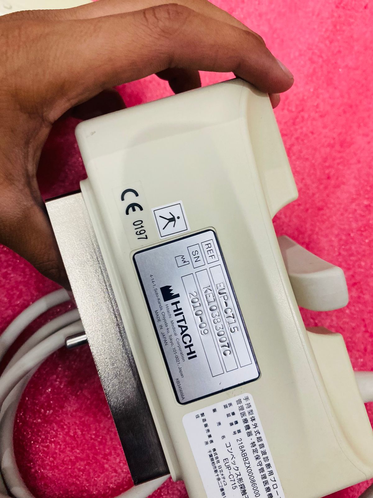 ..Hitachi EUP-C715 convex probe UC