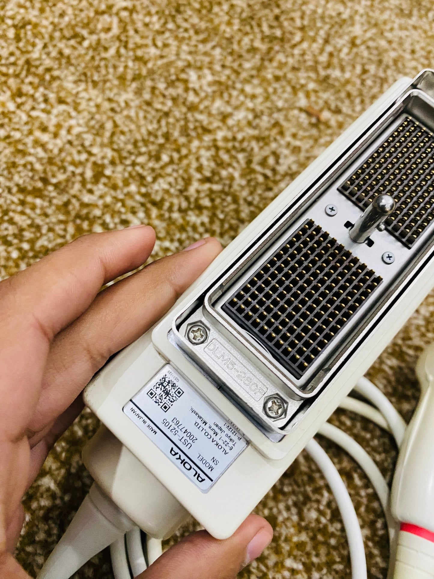 ..Aloka UST-52105 cardiac probe