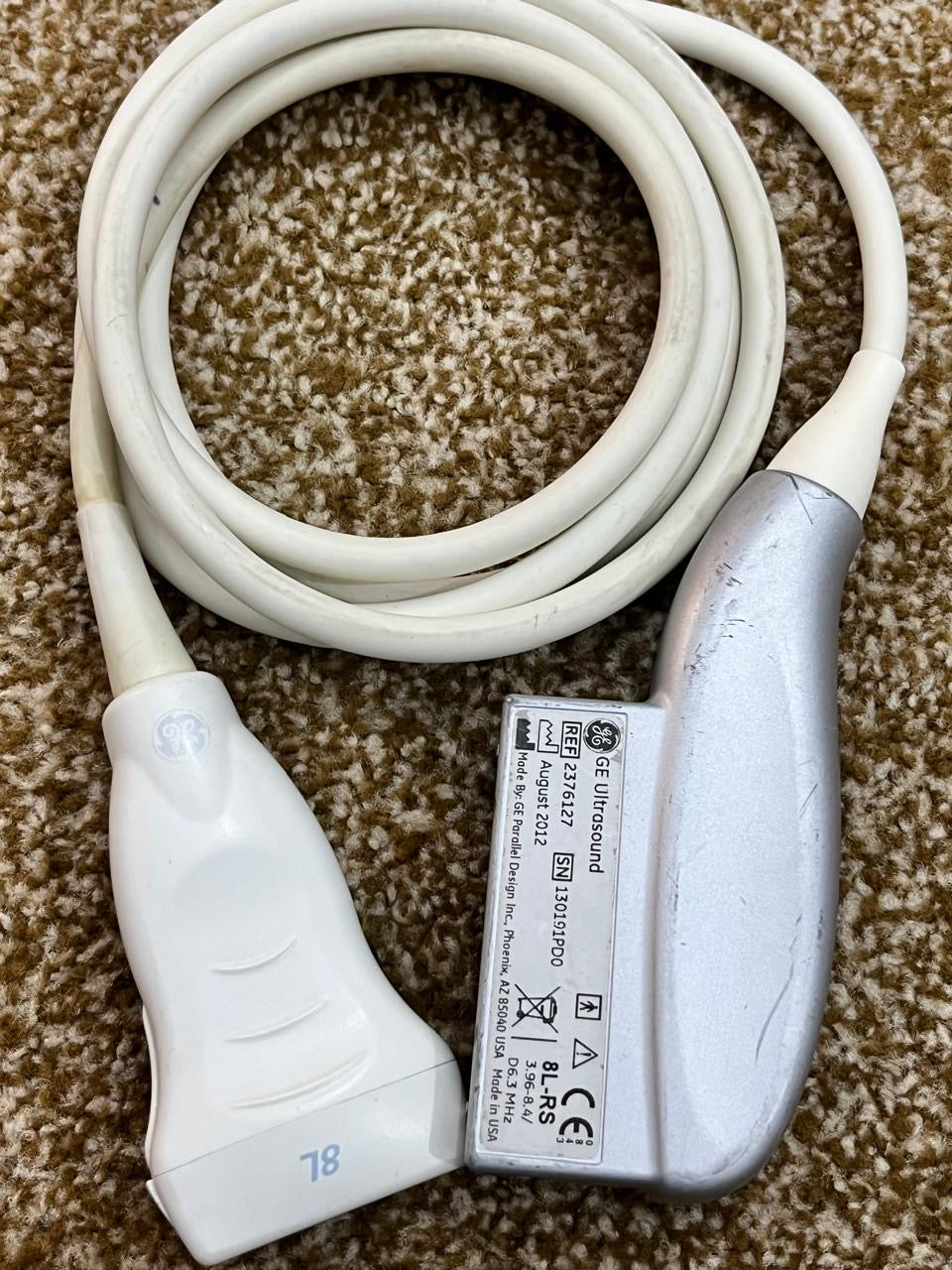 ..GE 8L-RS linear probe