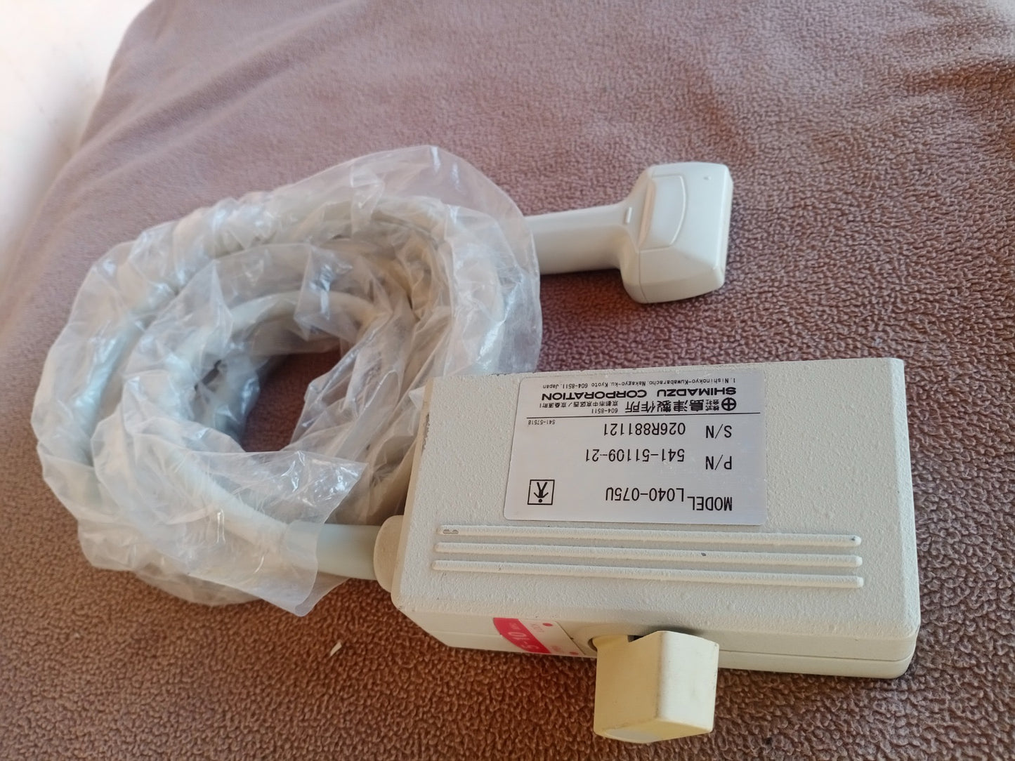 Shimadzu L040-075U linear probe - Japan Medical Company LTD