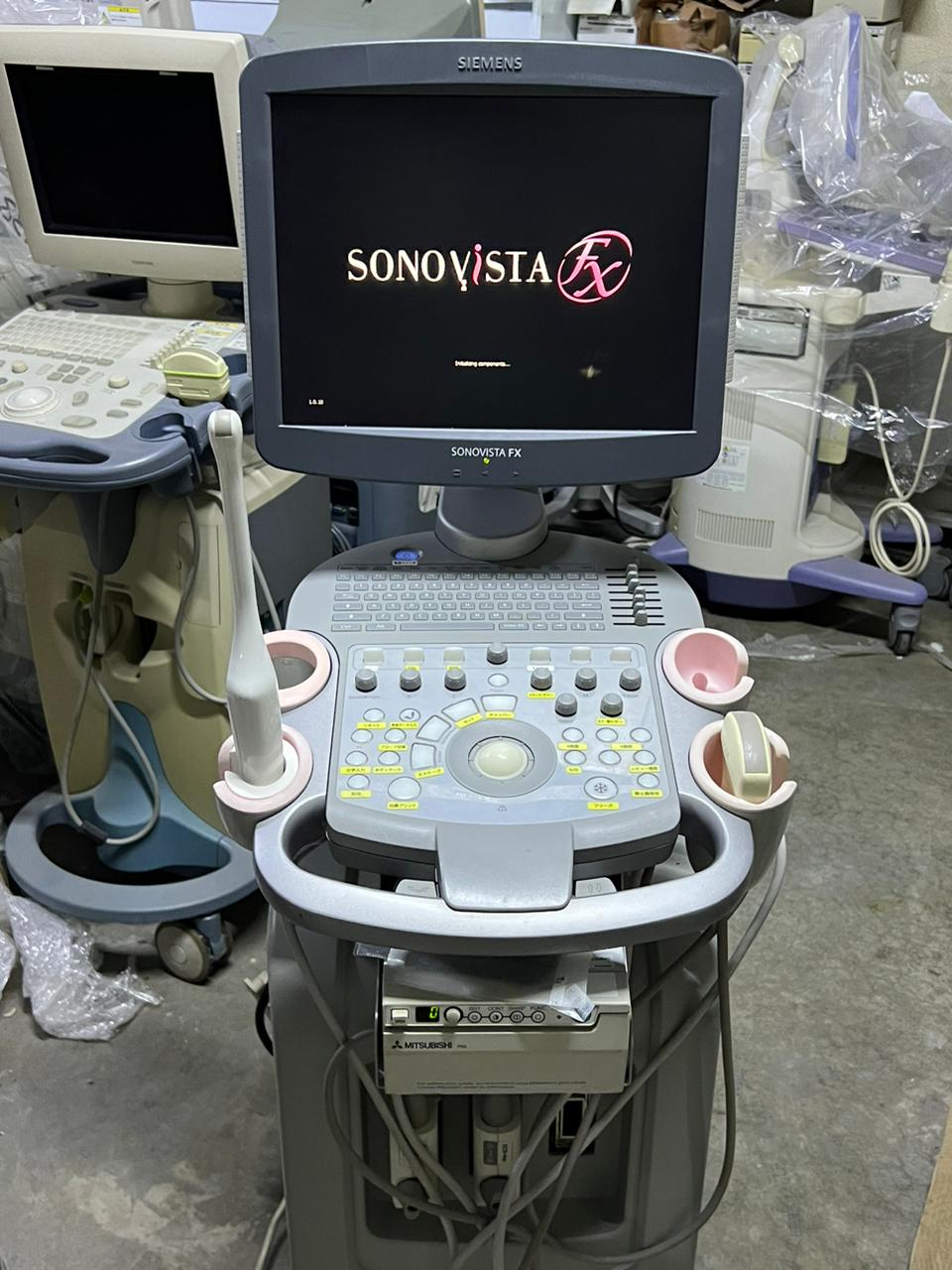 Sonovista fx black and white ultrasound CONVEX TVS probr