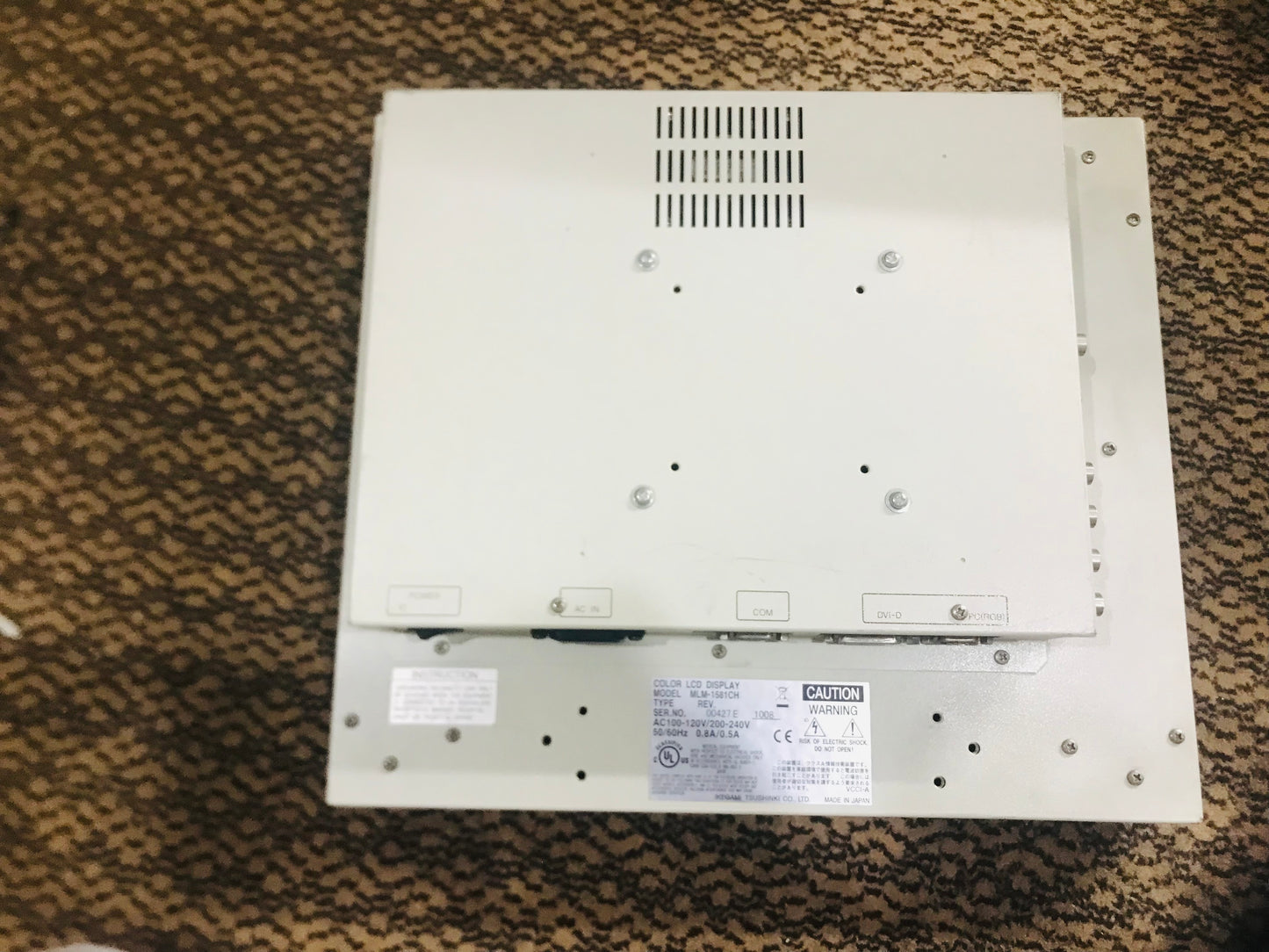 Ikegami color LCD Display