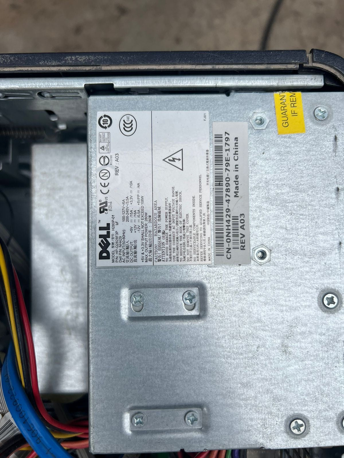 Dell OPTIPLEX GX620 CPU