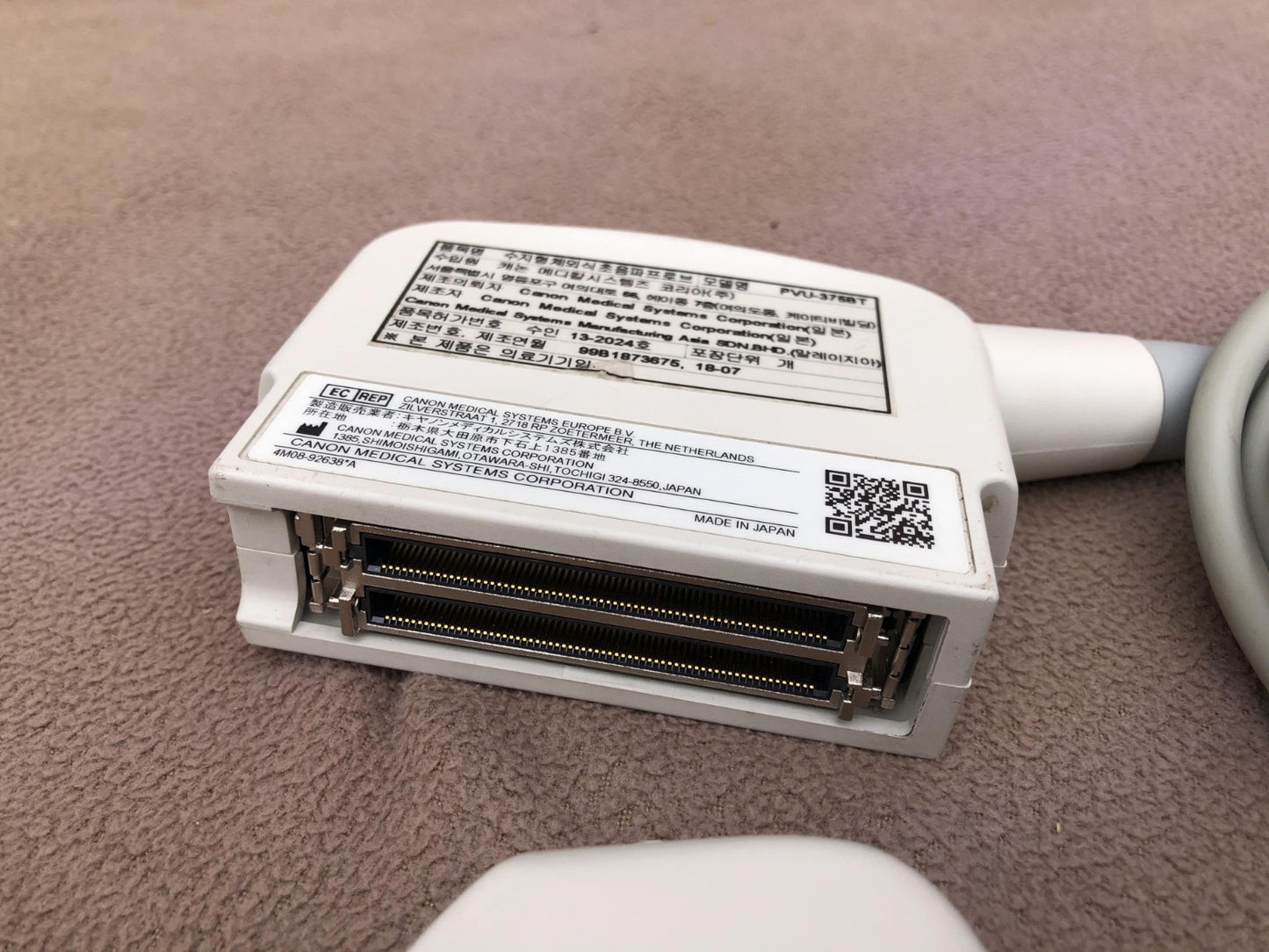 Toshiba PVU-375BT canvex probe - Japan Medical Company LTD
