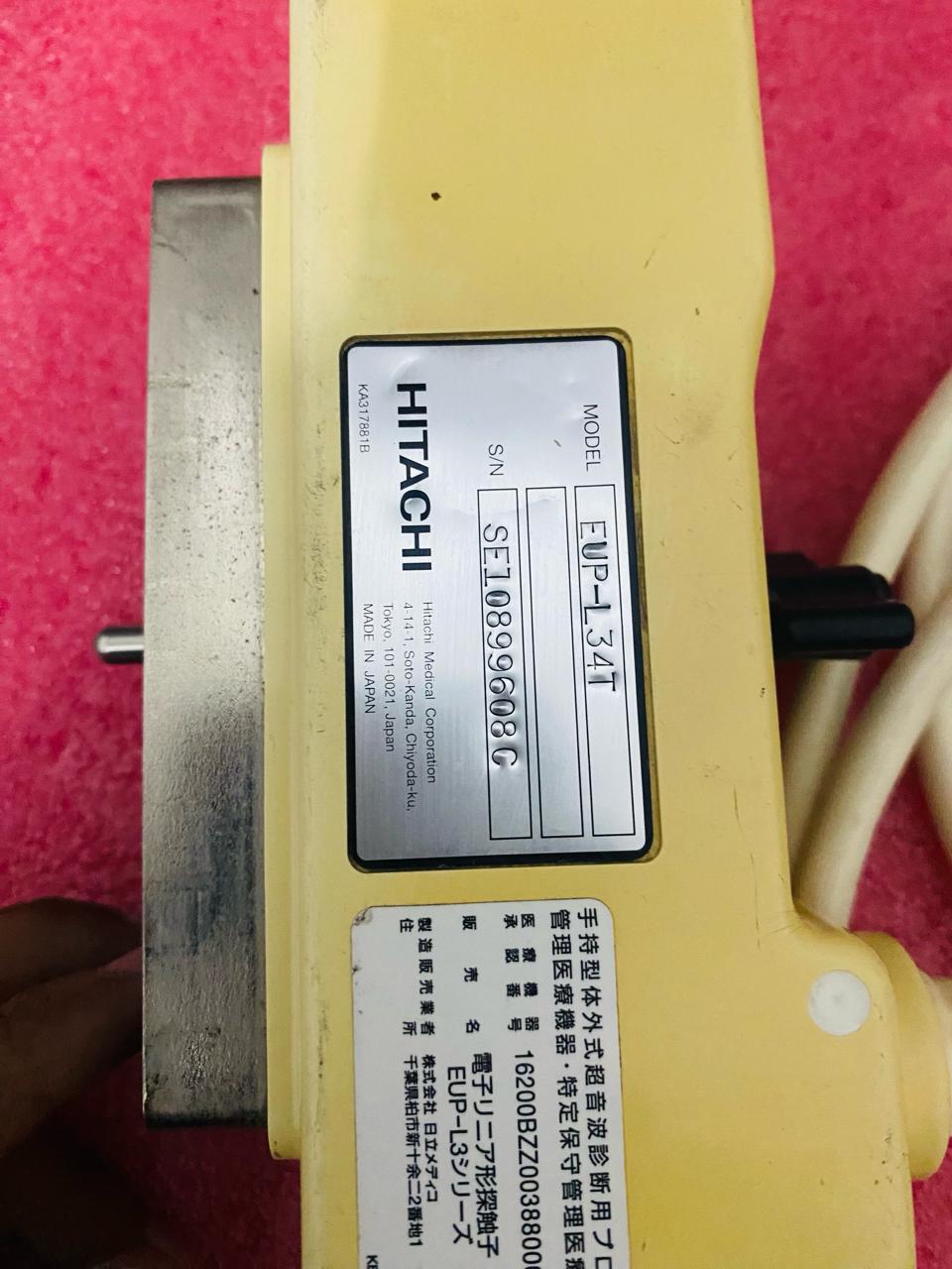 ..Hitachi EUP-L24T linear probe UC