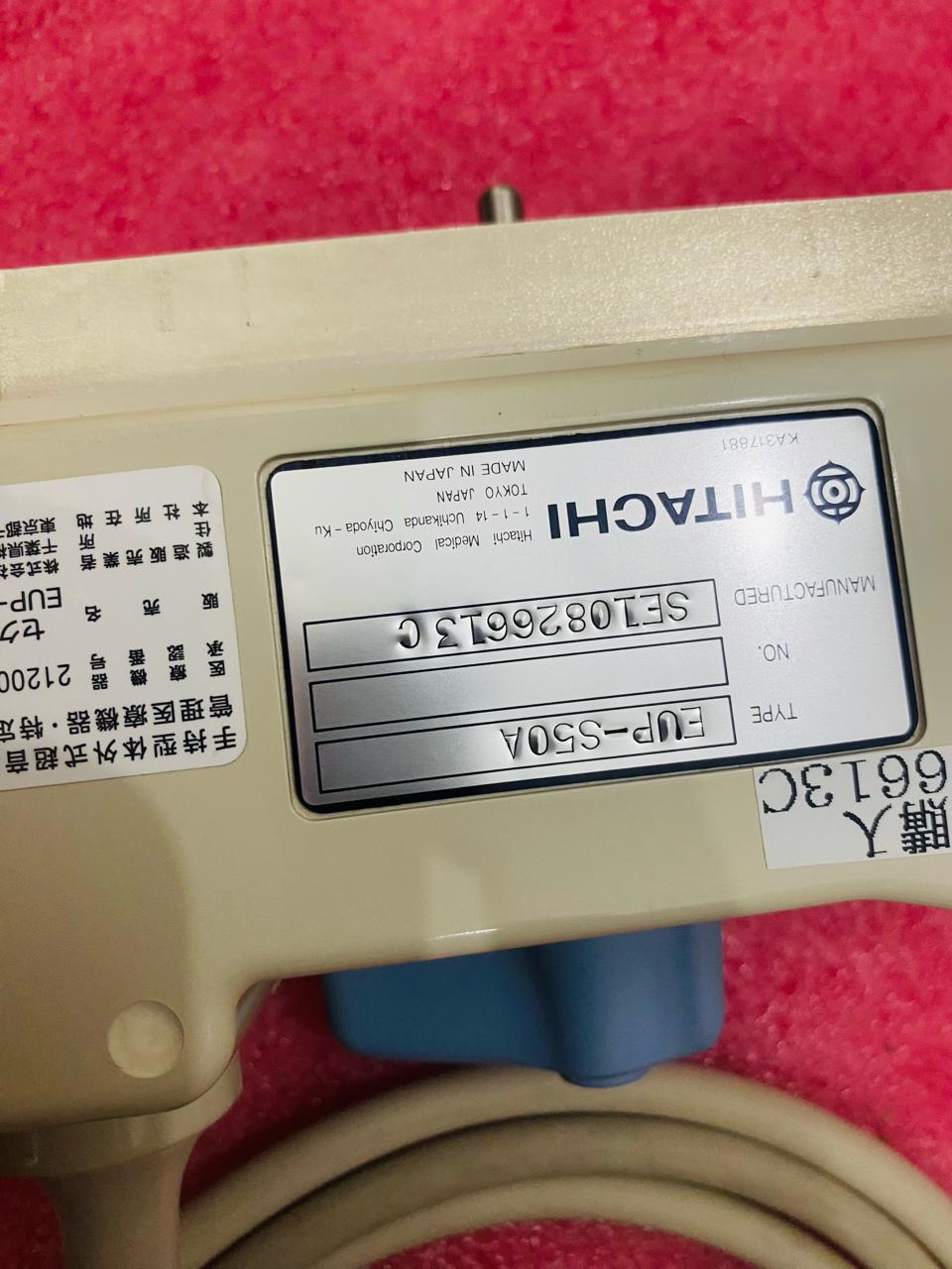 ..Hitachi EUP-S50A cardiac probe UC