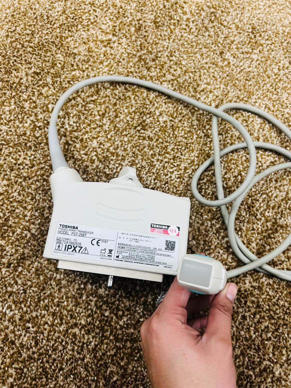 ..Toshiba PST-25BT cardiac probe checked dxb
