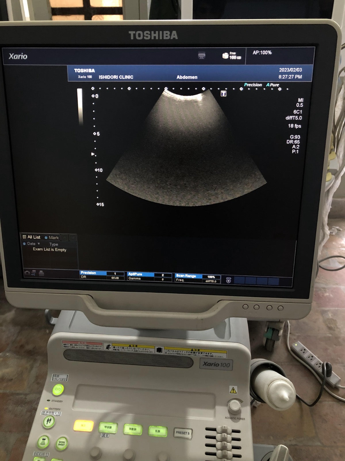 Toshiba PVU-375BT canvex probe - Japan Medical Company LTD