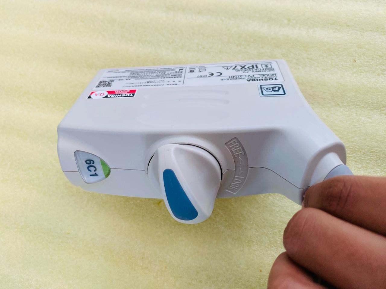 Z..Toshiba PVT-375BT Convex Probe checked DXB