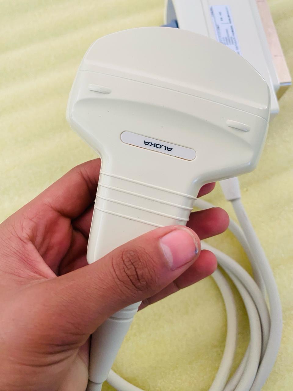 Z..Aloka UST-9123 Convex Probe checked S.No V0004230 dxb