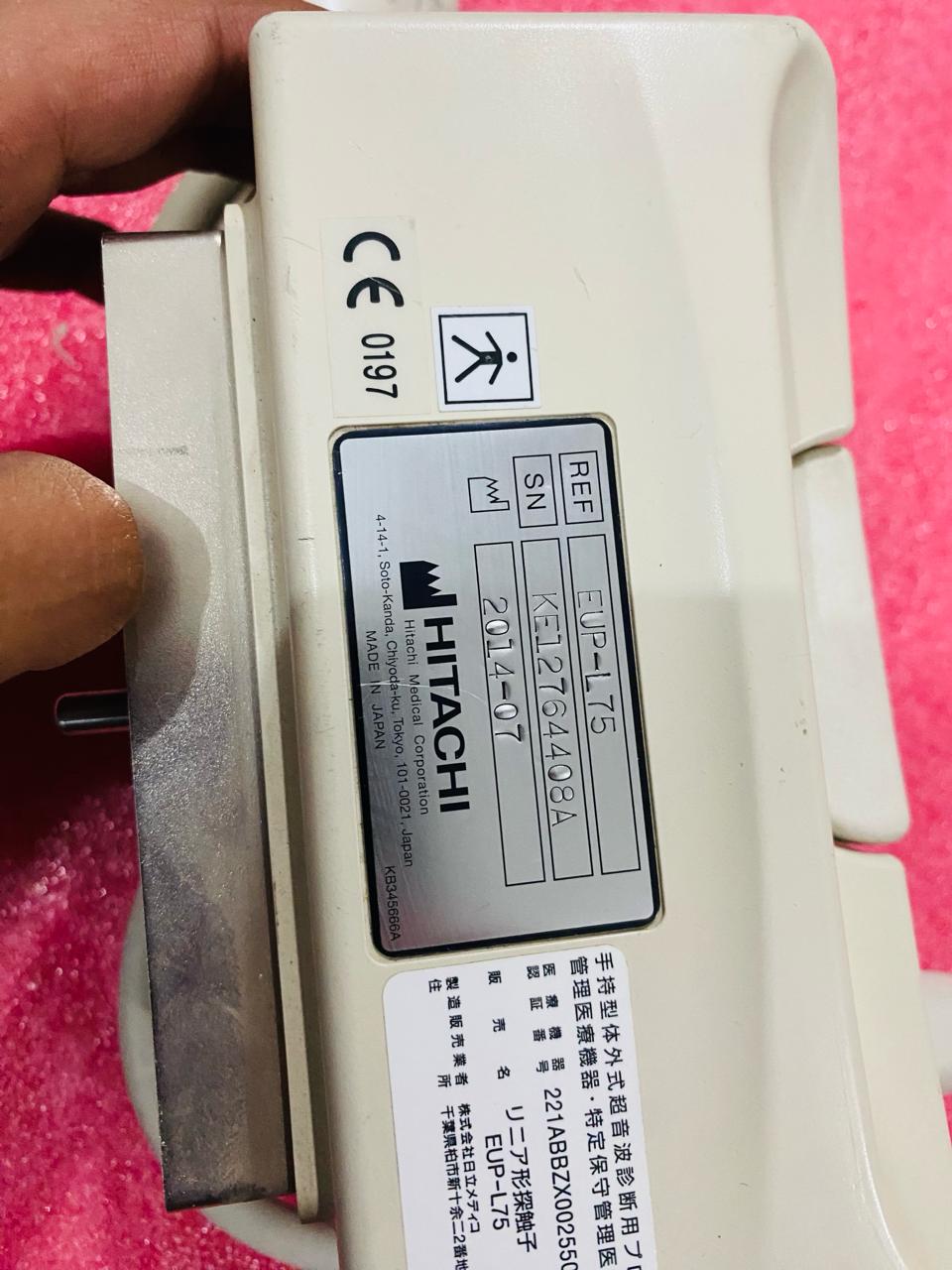 …Hitachi EUP-L73S linear probe