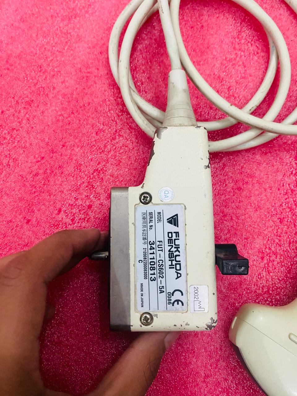 ..Fukuda denshi FUT-CS602-5A convex probe UC