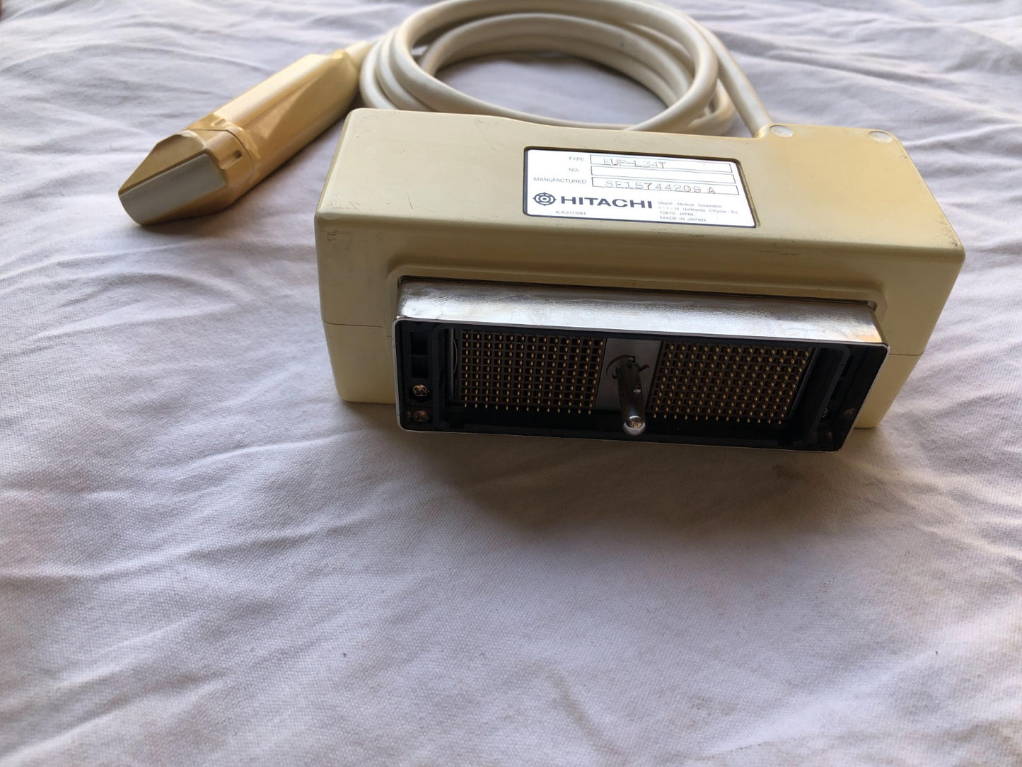 ..Hitachi 10MHz linear probe - Japan Medical Company LTD