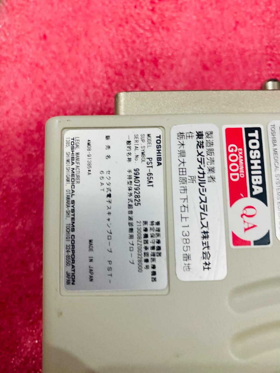 ..Toshiba PST-65AT cardiac probe checked DXB