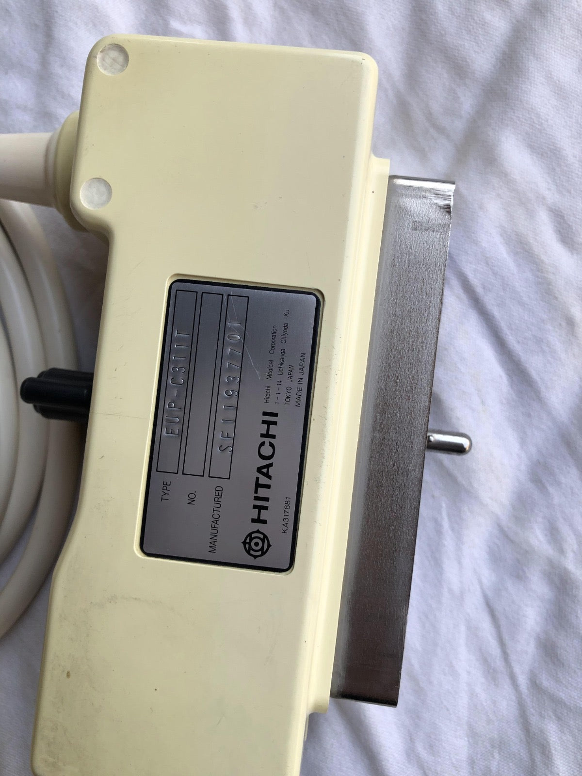 ..Hitachi 3.5MHz Micro convex probe - Japan Medical Company LTD