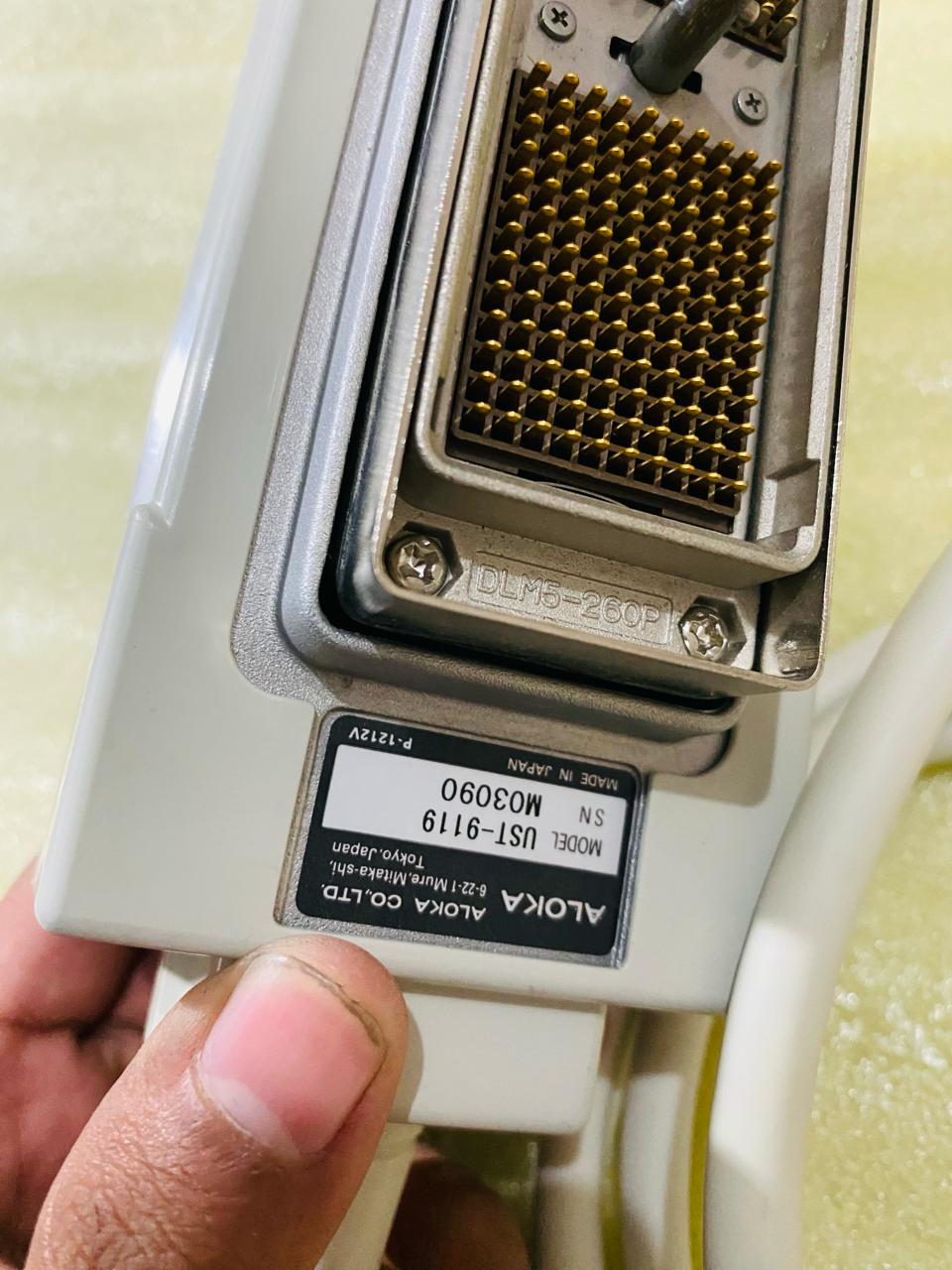 ..Aloka UST-9119 convex probe UC
