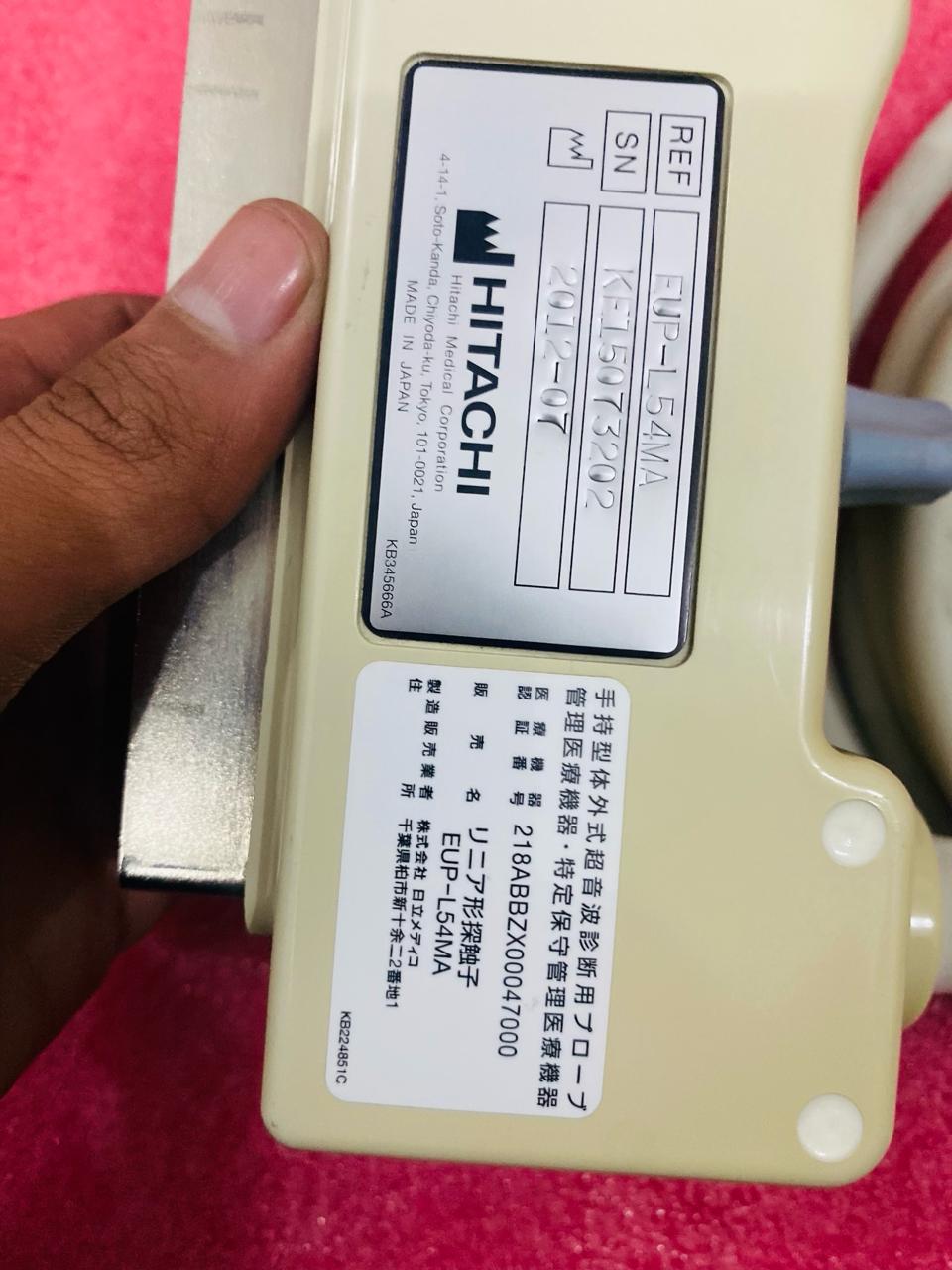 ..Hitachi EUP-L54MA linear probe Checked DXB