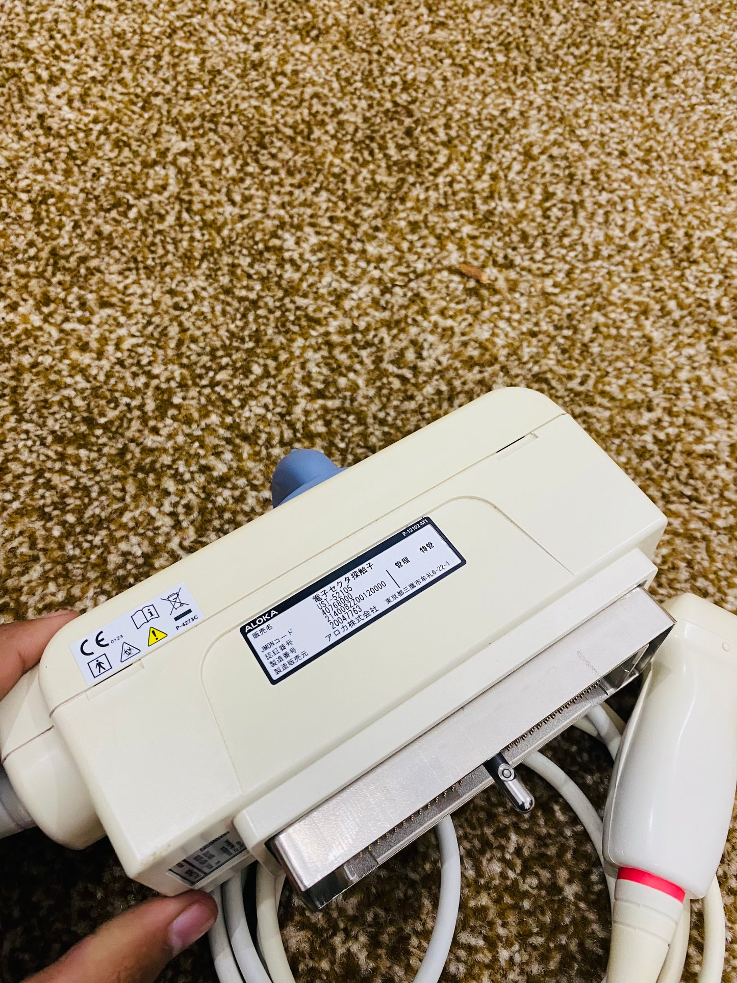..Aloka UST-52105 cardiac probe