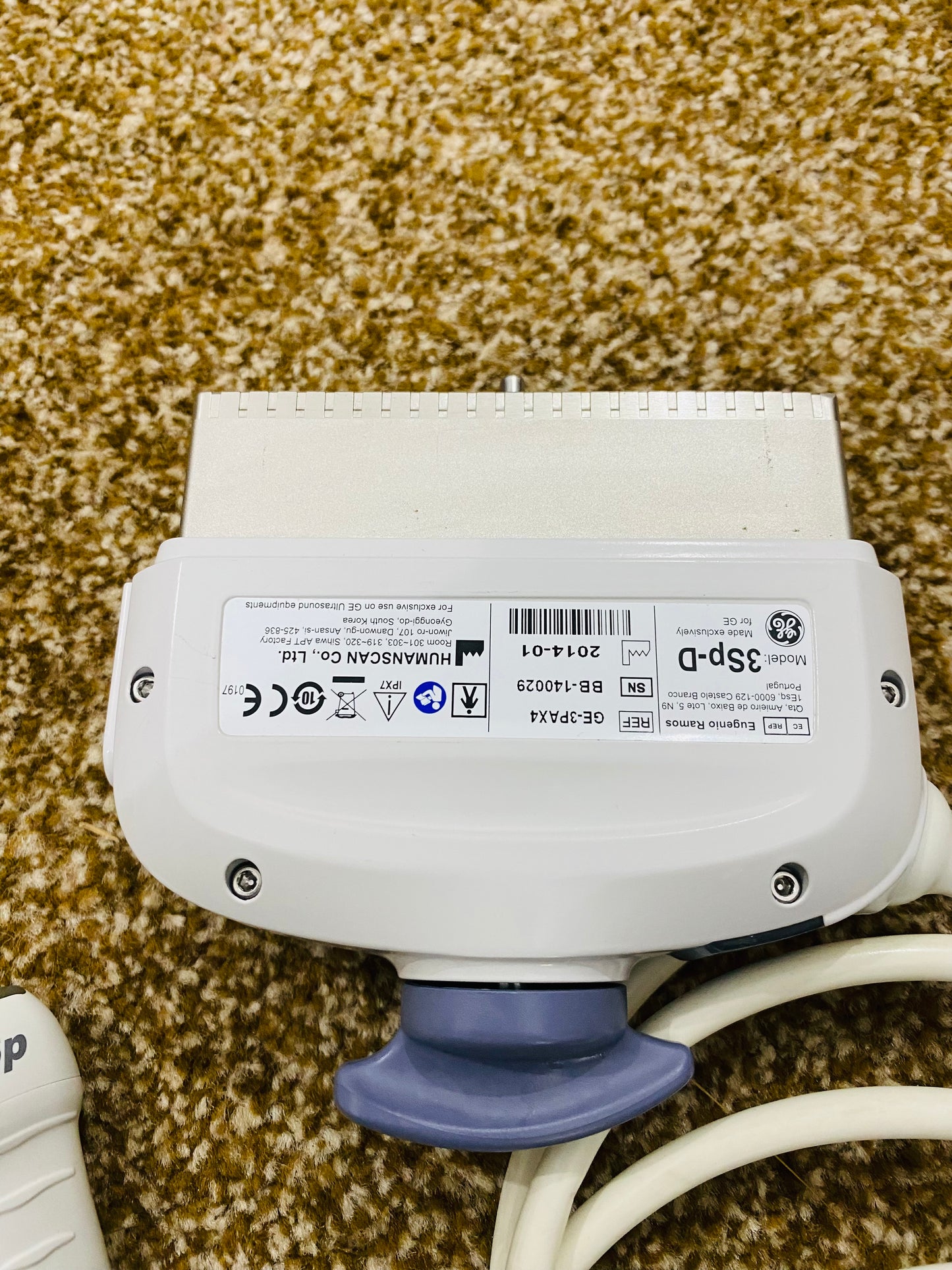 …GE 3SP-D cardiac probe