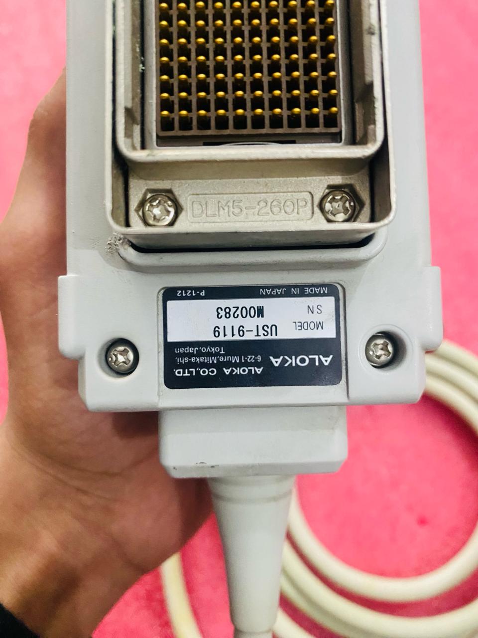 ..Aloka UST-9119 convex probe UC