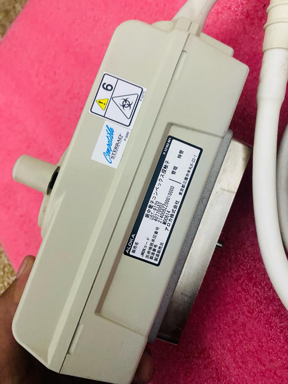 ..Aloka UST-9120 microconvex probe