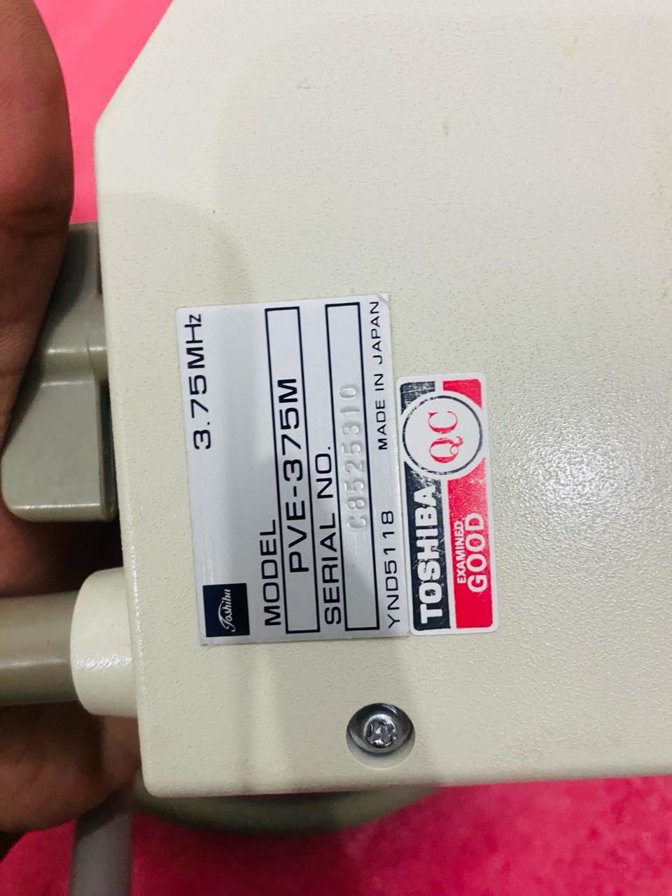 ..Toshiba PVE-375M convex probe UC dxb