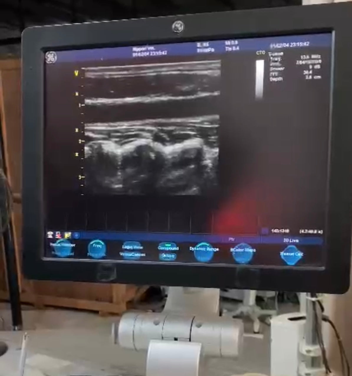 ..GE 8L-RS linear probe checked dxb