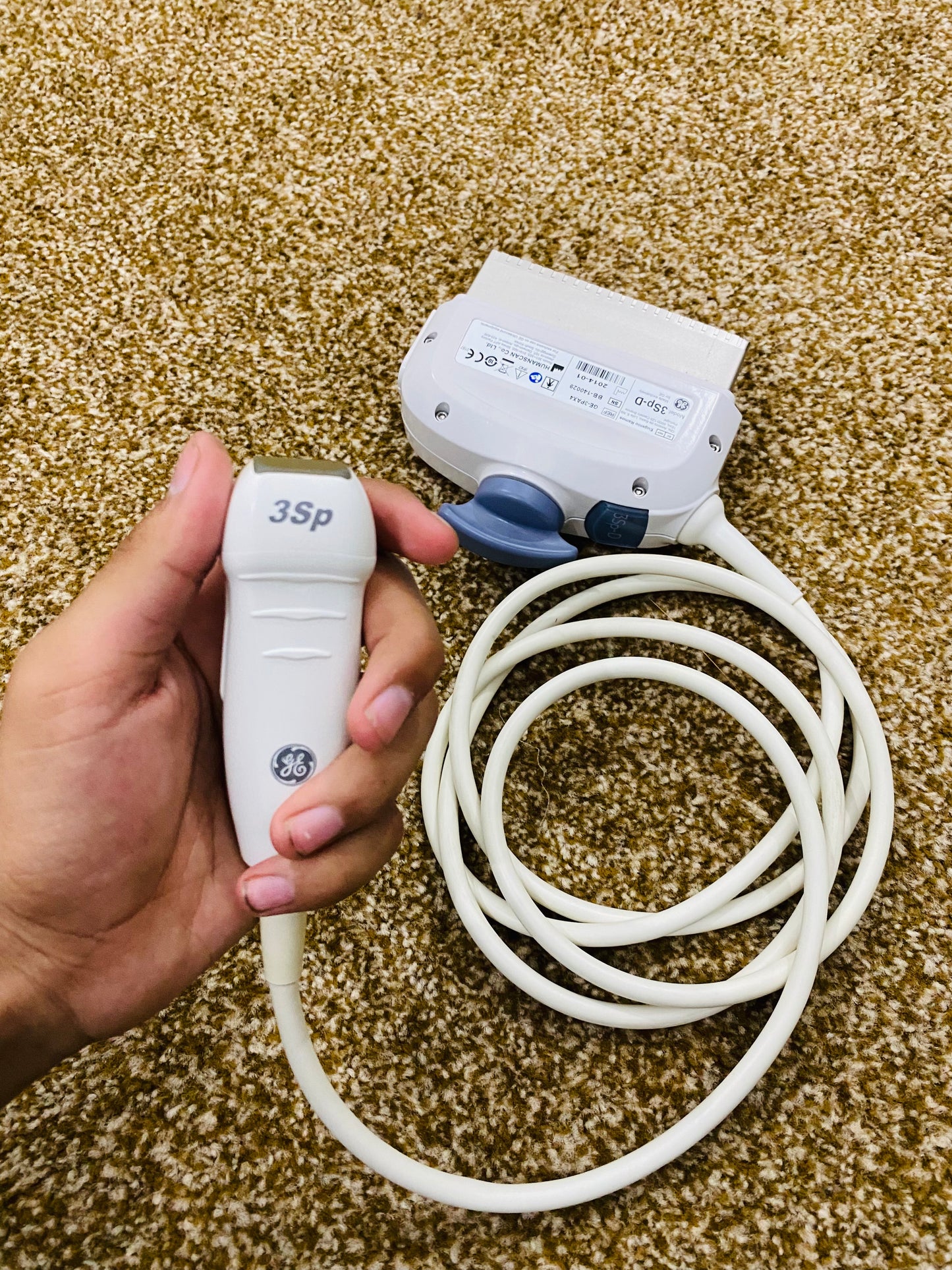 …GE 3SP-D cardiac probe