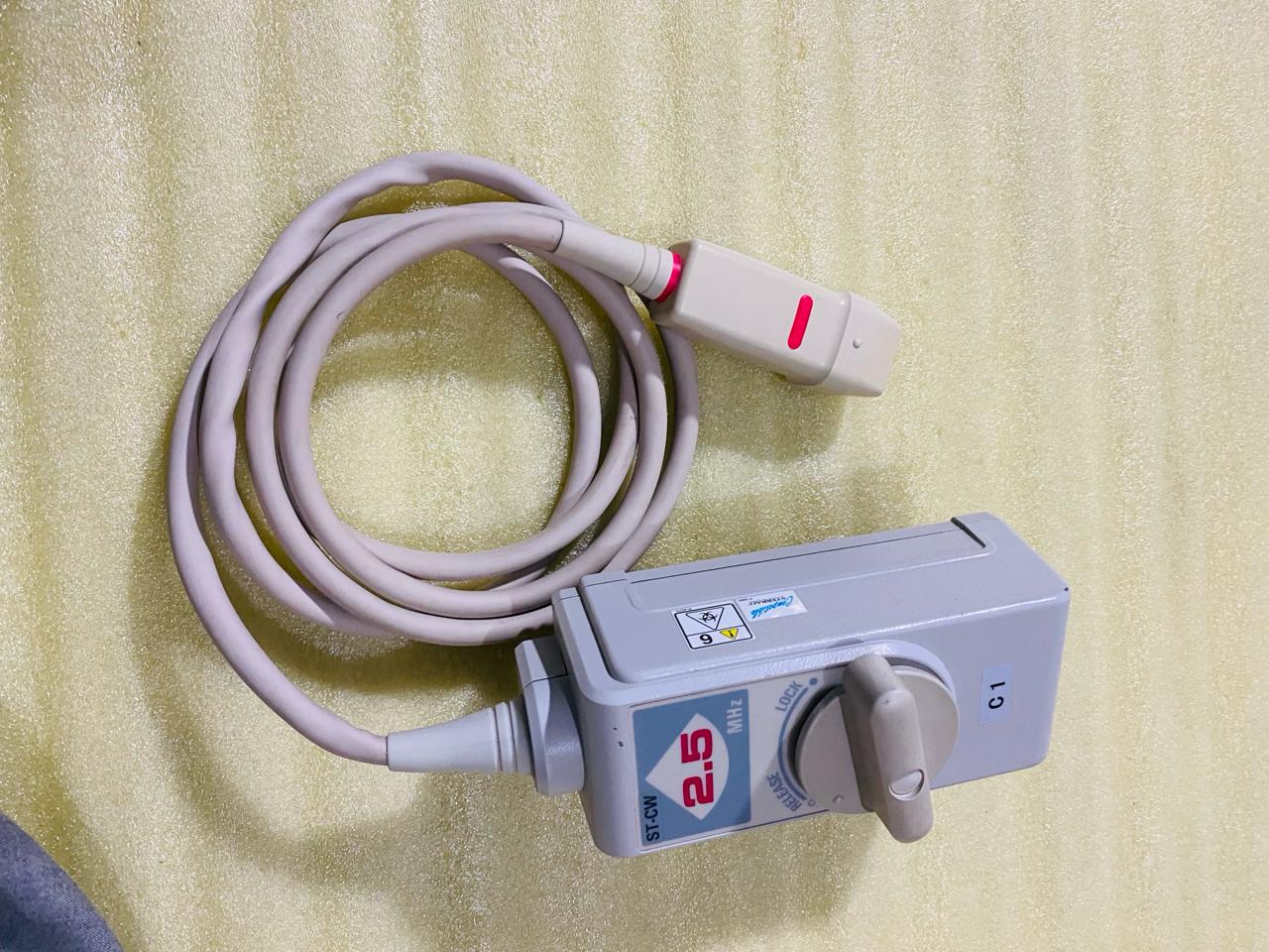 ..Aloka 2.5MHz cardiac probe