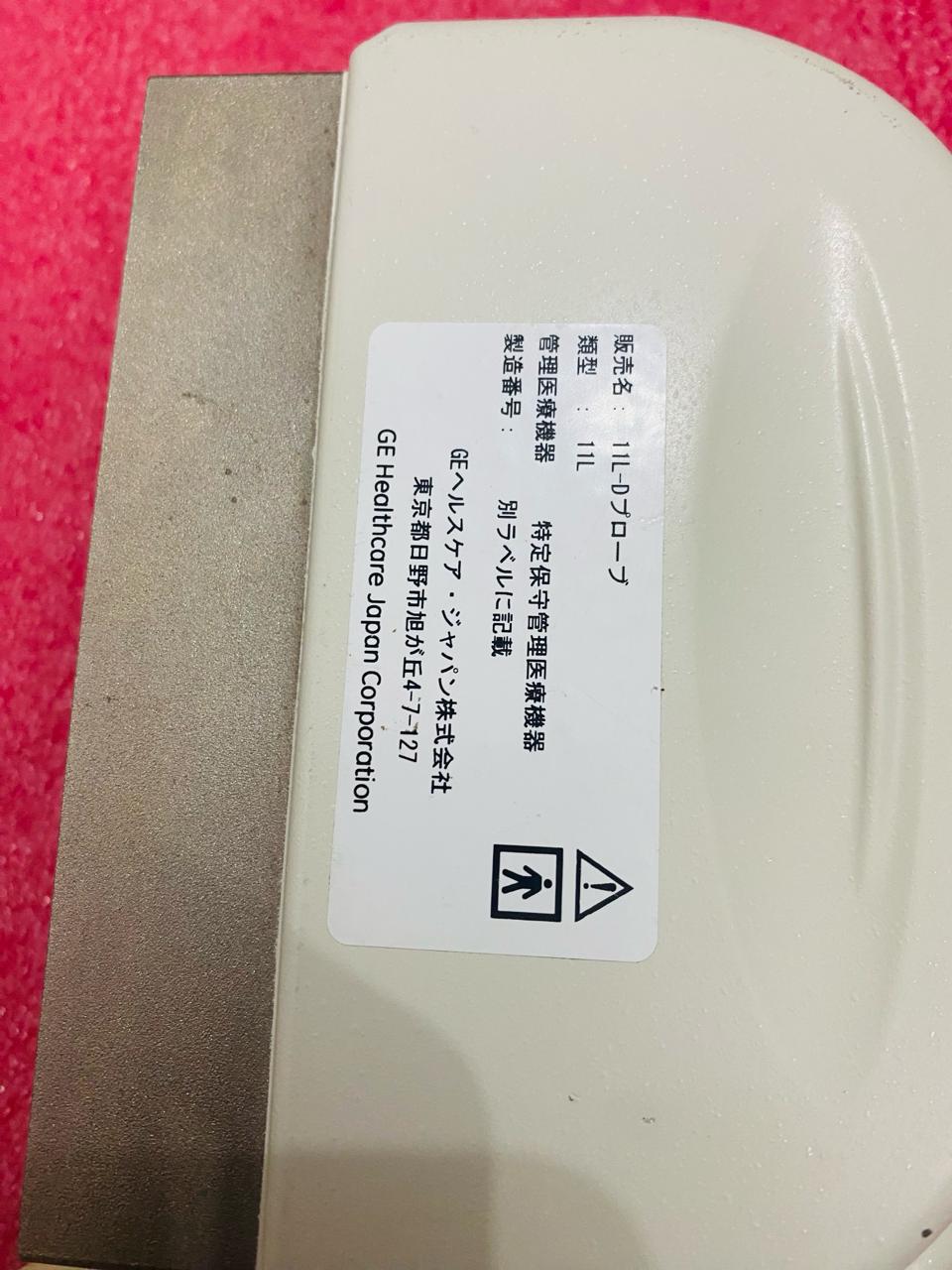 ..GE 11L linear probe Unchecked (AV) uc