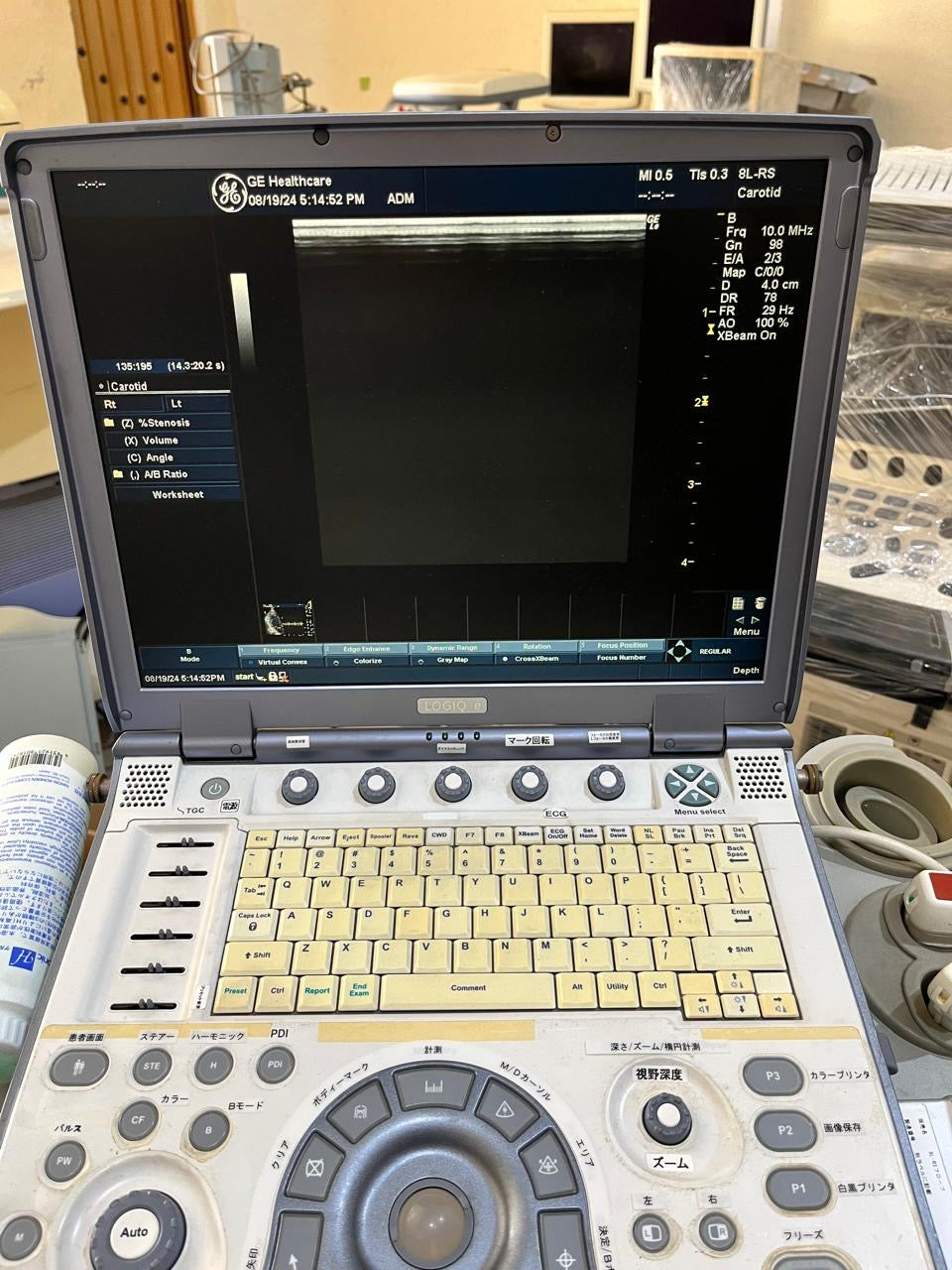 ..GE 8L-RS linear probe