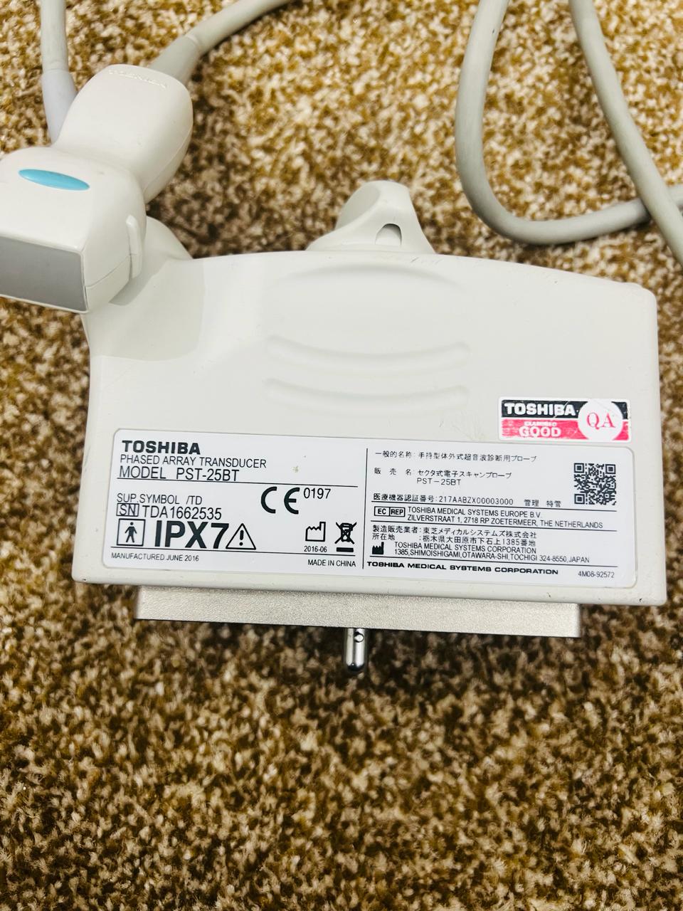 ..Toshiba PST-25BT cardiac probe checked dxb