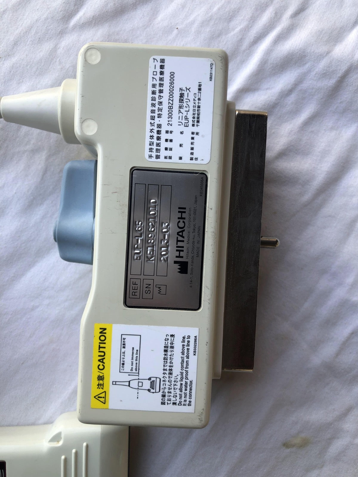..Hitachi 14-6 linear probe - Japan Medical Company LTD
