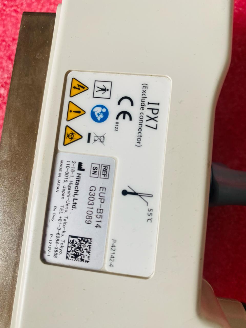 ..Hitachi EUP-B514 curved array probe