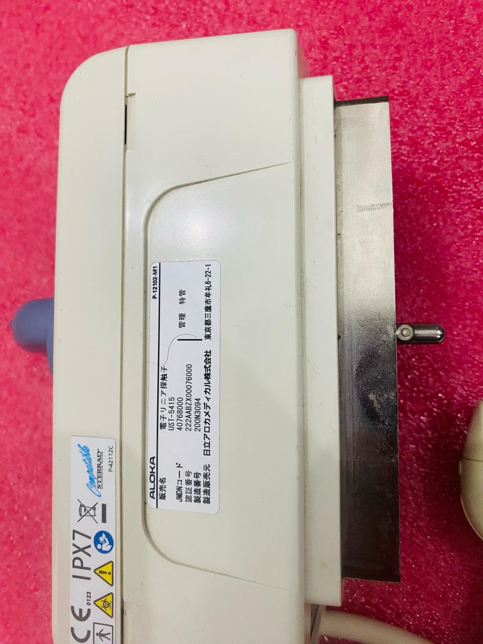 ..Aloka UST-5415 linear probe UC SN. 200N3094