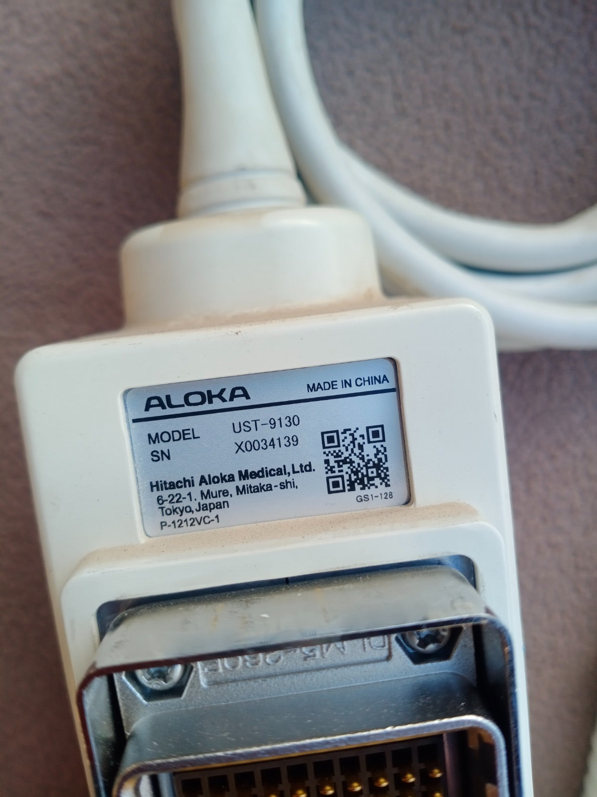 ..Aloka UST-9130 Convex probe - Japan Medical Company LTD