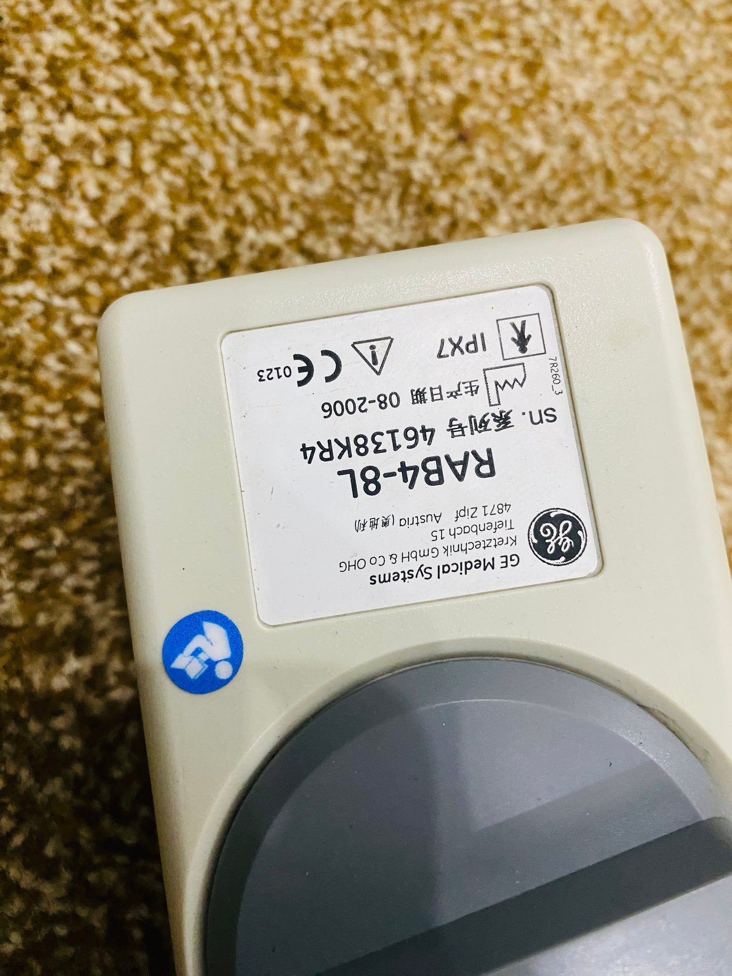 ..GE RAB4-8L 3D/4D probe MFG 2006. UC