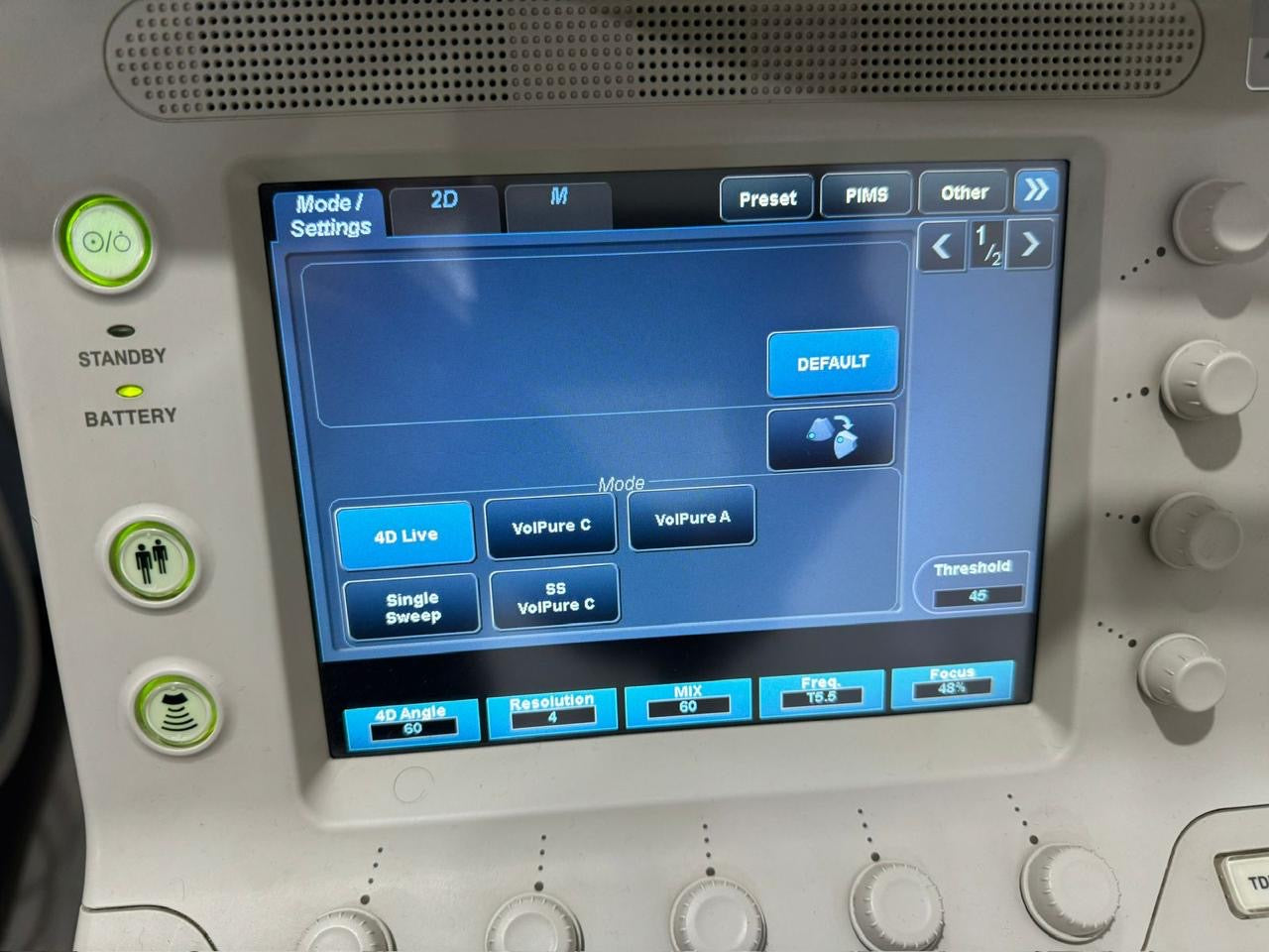 TOSHIBA PVU-674MV / 8CV2
CURVED PROBE