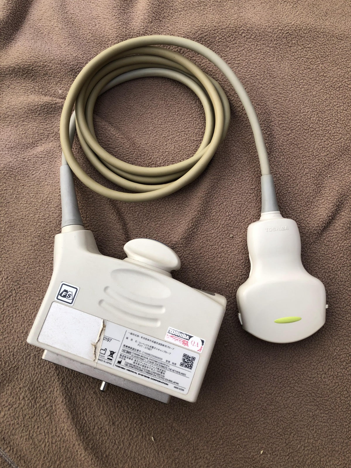 Toshiba PVT-375BT Canvex probe - Japan Medical Company LTD