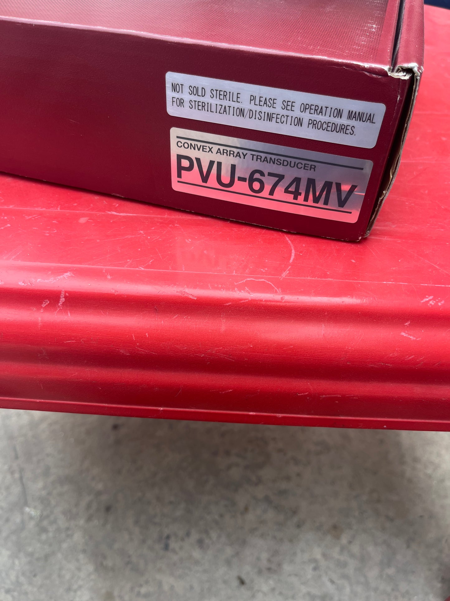 TOSHIBA PVU-674MV / 8CV2
CURVED PROBE