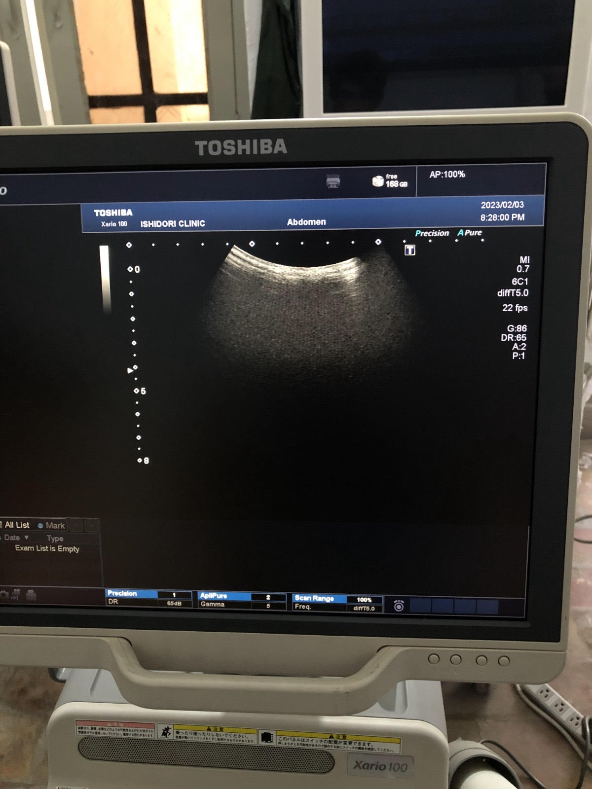Toshiba PVU-375BT canvex probe - Japan Medical Company LTD