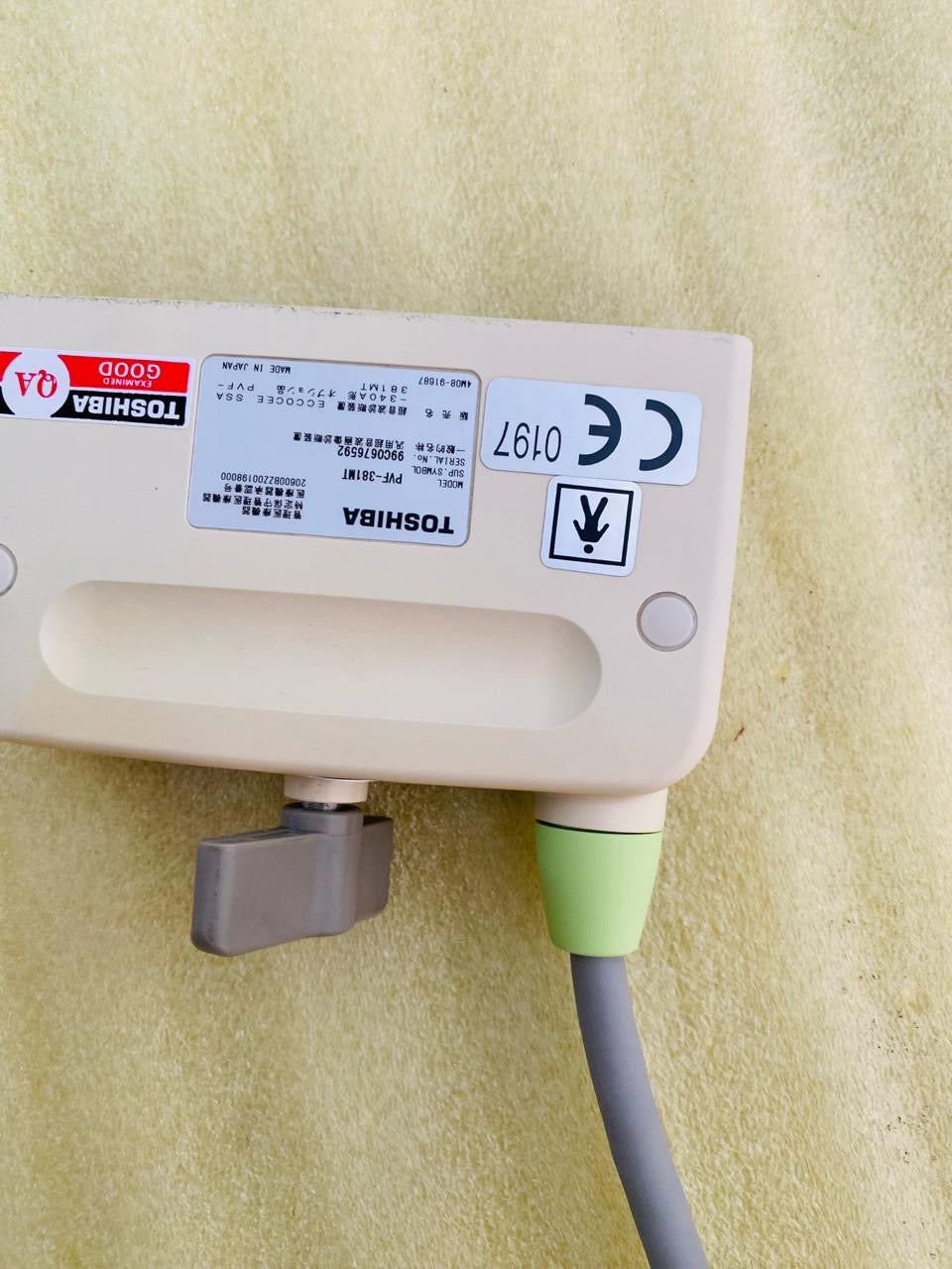 Z..Toshiba PVF-381MT Micro Convex Probe UC dxb