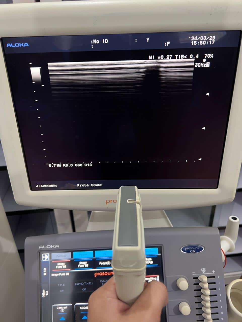 ..Aloka UST-5045P-3.5 linear probe - Japan Medical Company LTD