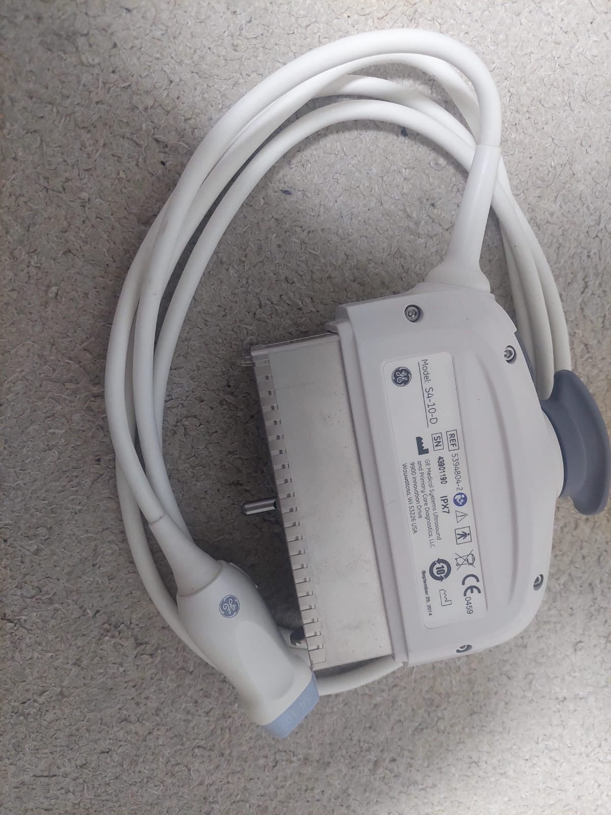 ..GE S4-10-D cardiac probe Mfg: 2014 (AV)