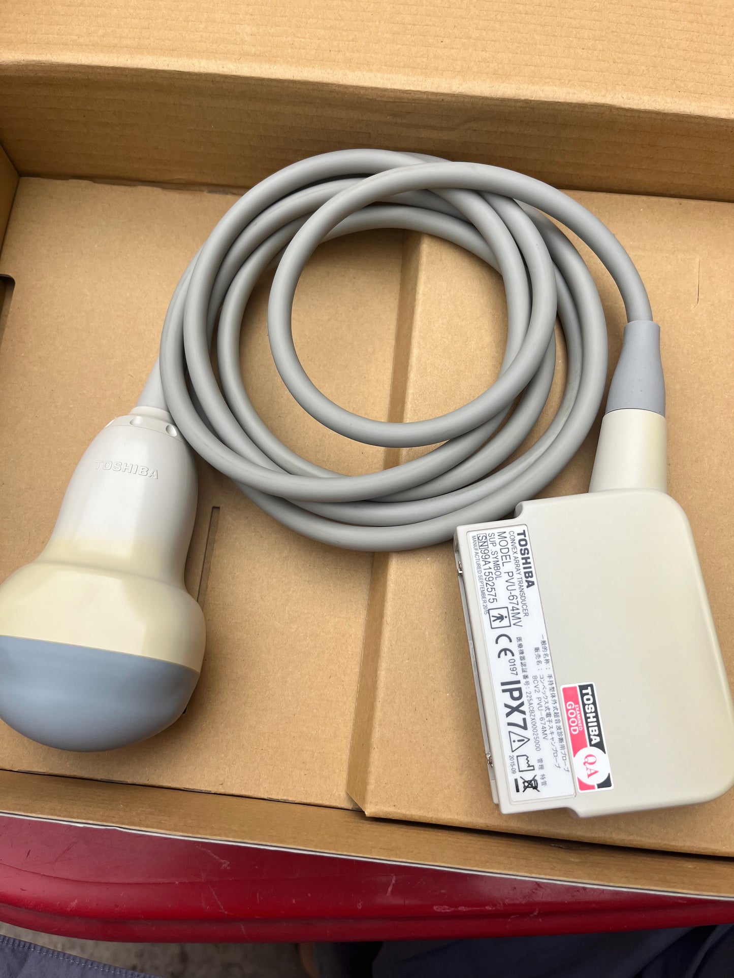 TOSHIBA PVU-674MV / 8CV2
CURVED PROBE